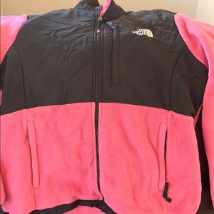 Pink North Face